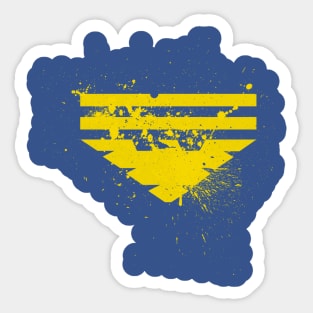 Archangel Splatter Sticker